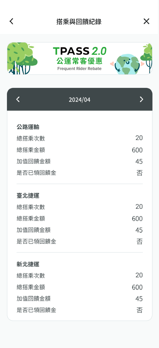 其他月份切換完成