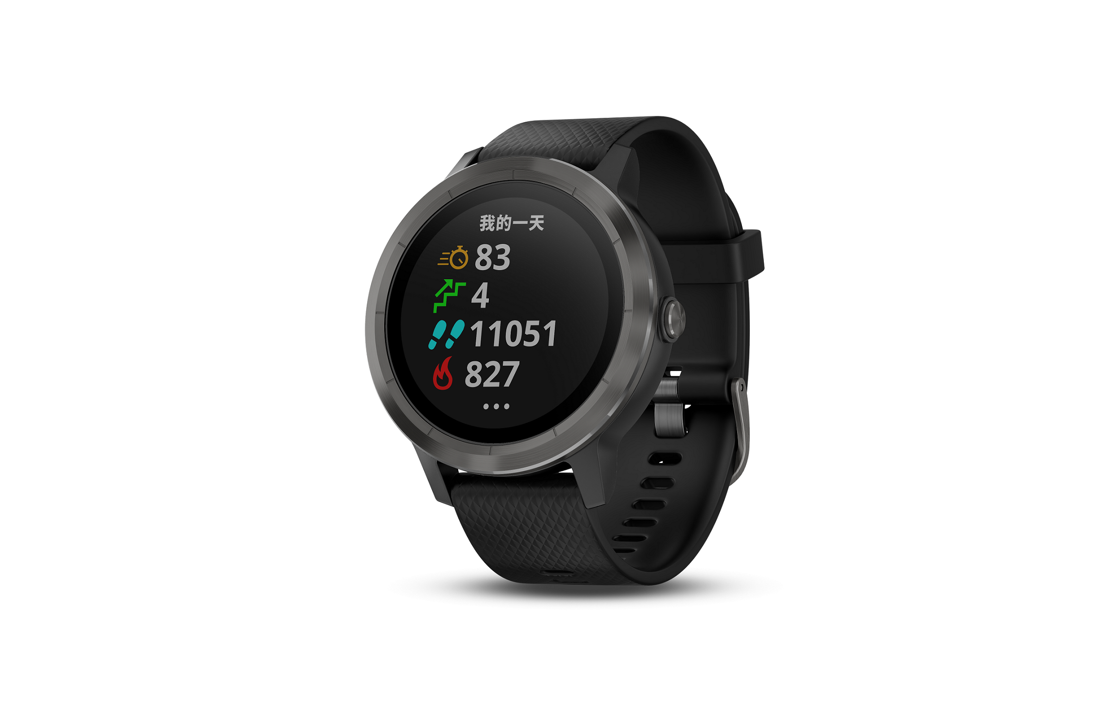 Garmin vívoactive 3 支付智慧腕錶俐落黑